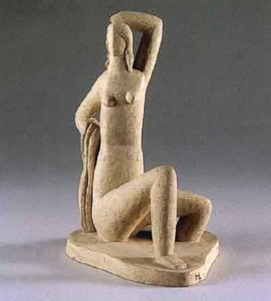 Femme assise au bras leve by Henri Laurens