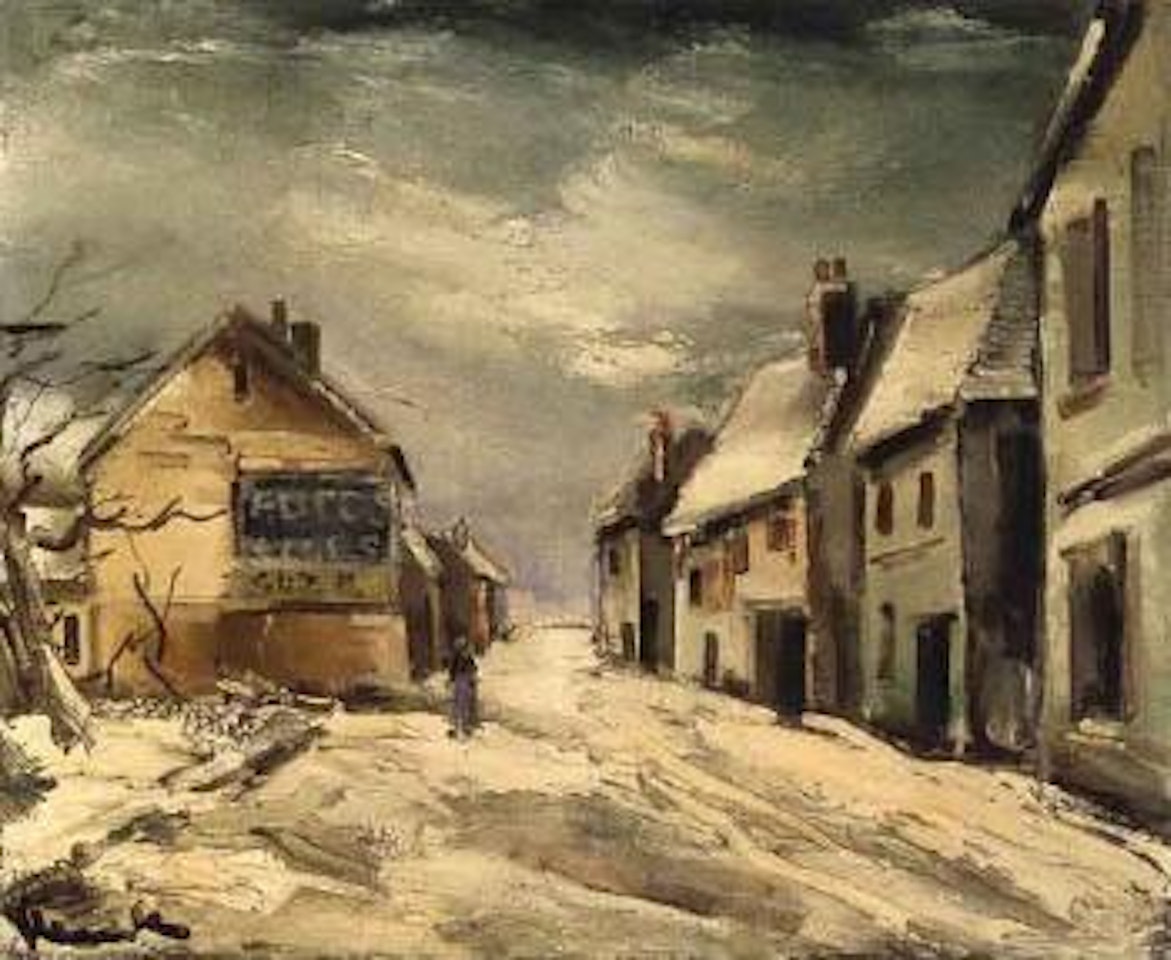 Paysage d'hiver by Maurice de Vlaminck