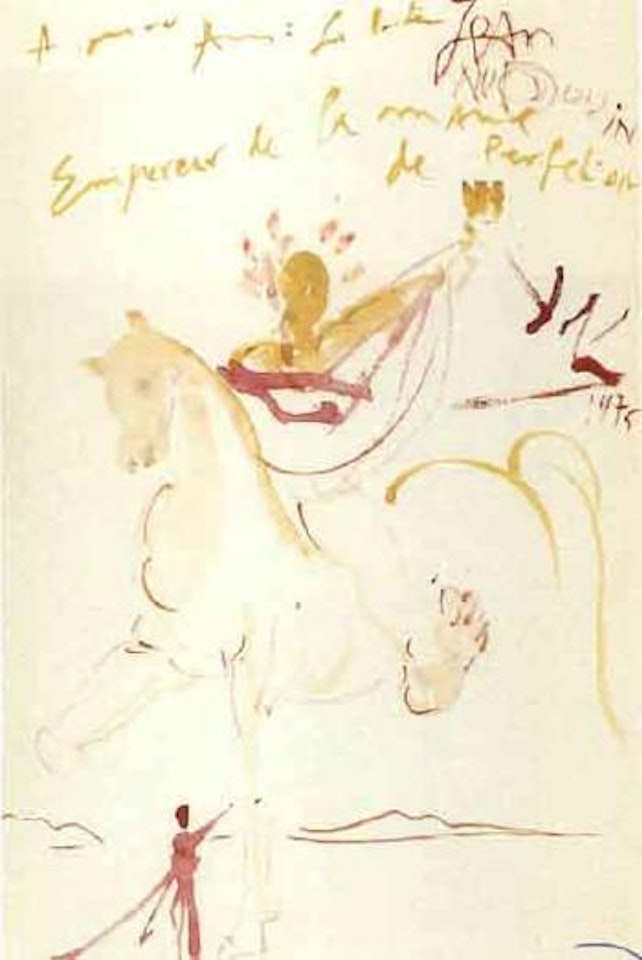Cavalier immortel by Salvador Dali