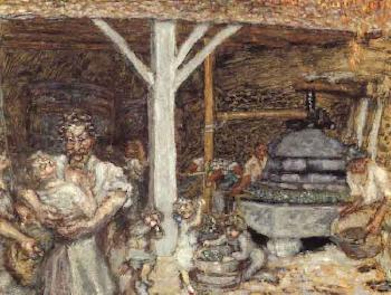 La fete du vin by Pierre Bonnard
