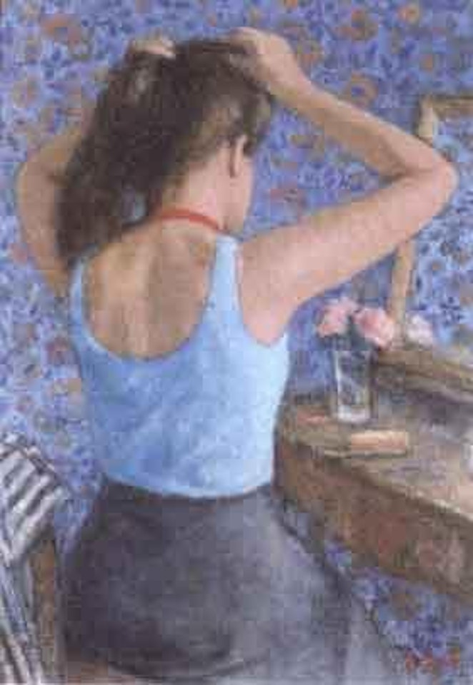 Devant la coiffeuse by François Gall