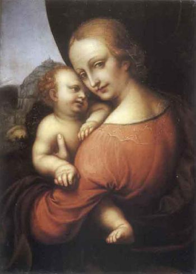 Vierge a l'Enfant dit Vierge a la pomme by Gianpietrino