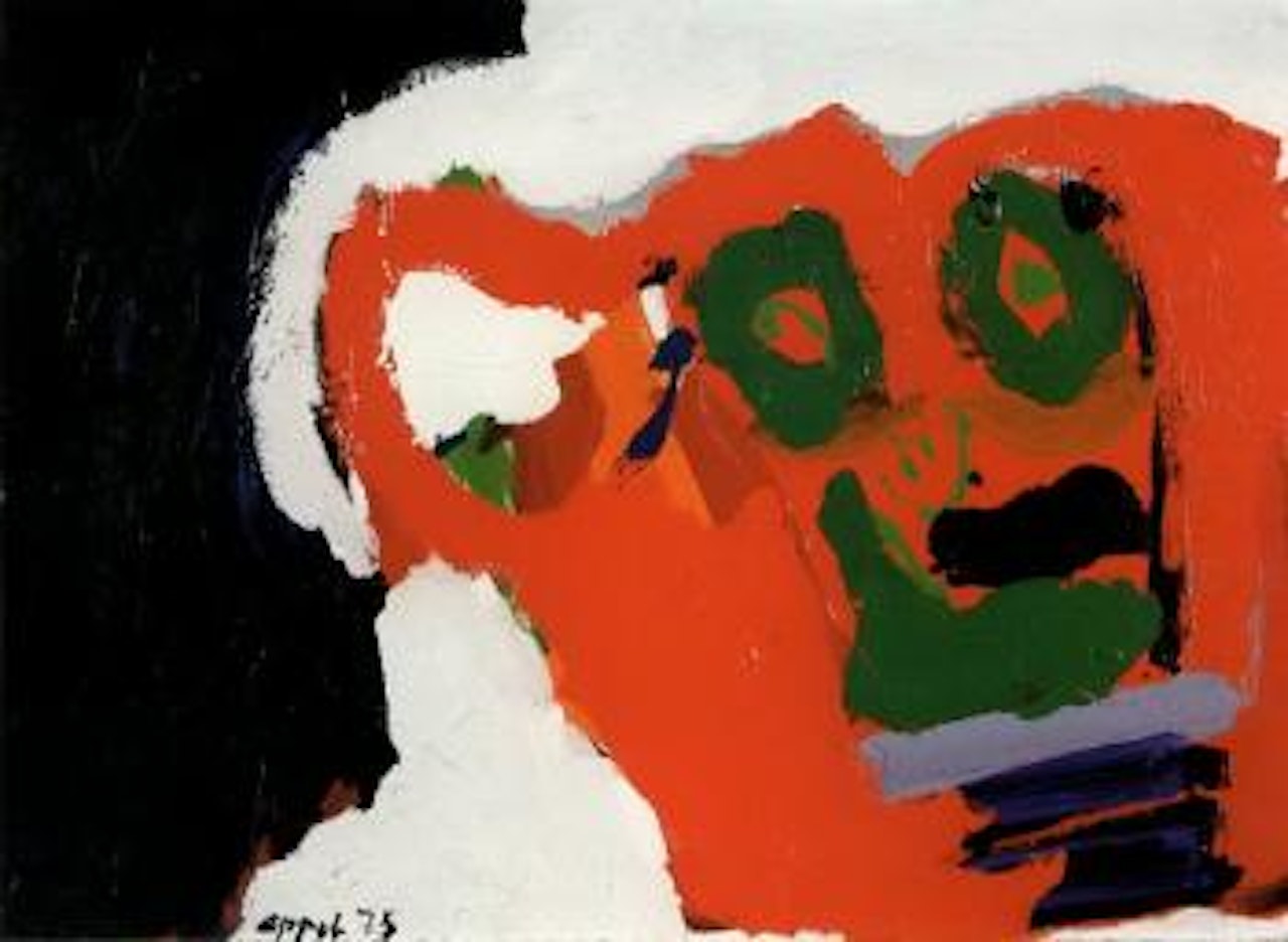 Red head by Karel Appel