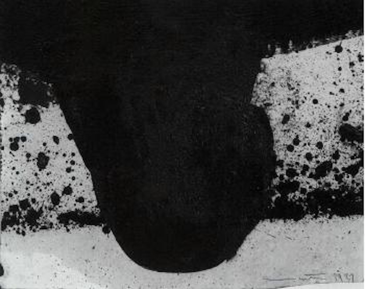 Abstract composition by Hermann Nitsch