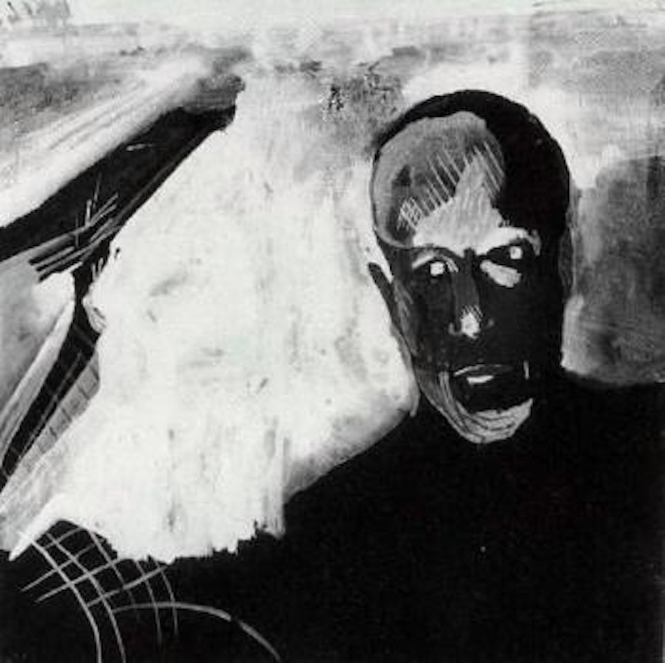 Male figure by Sigmar Polke