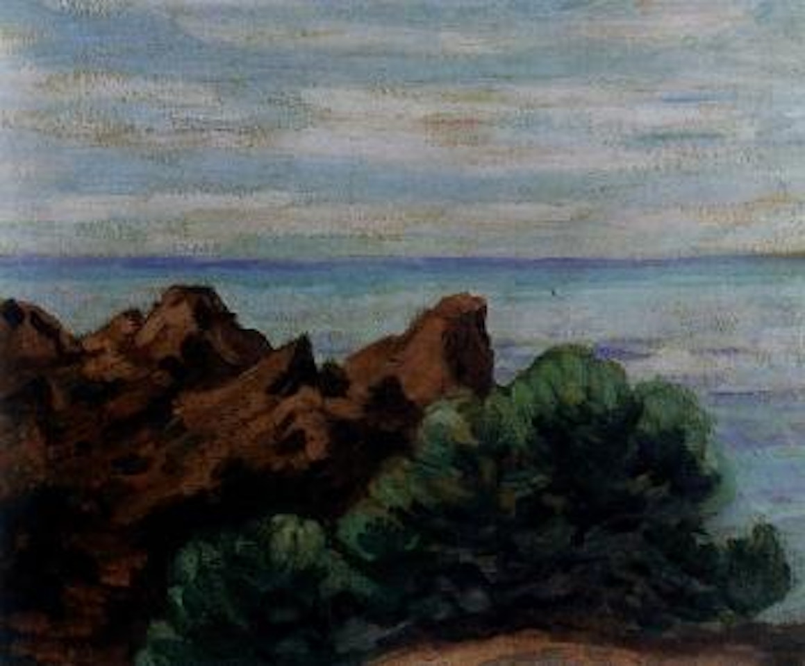 Roches rouges a Agay by Armand Guillaumin