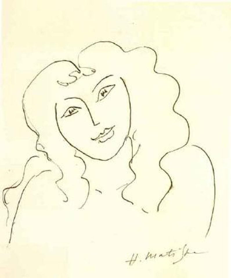 Portrait d'une femme by Henri Matisse