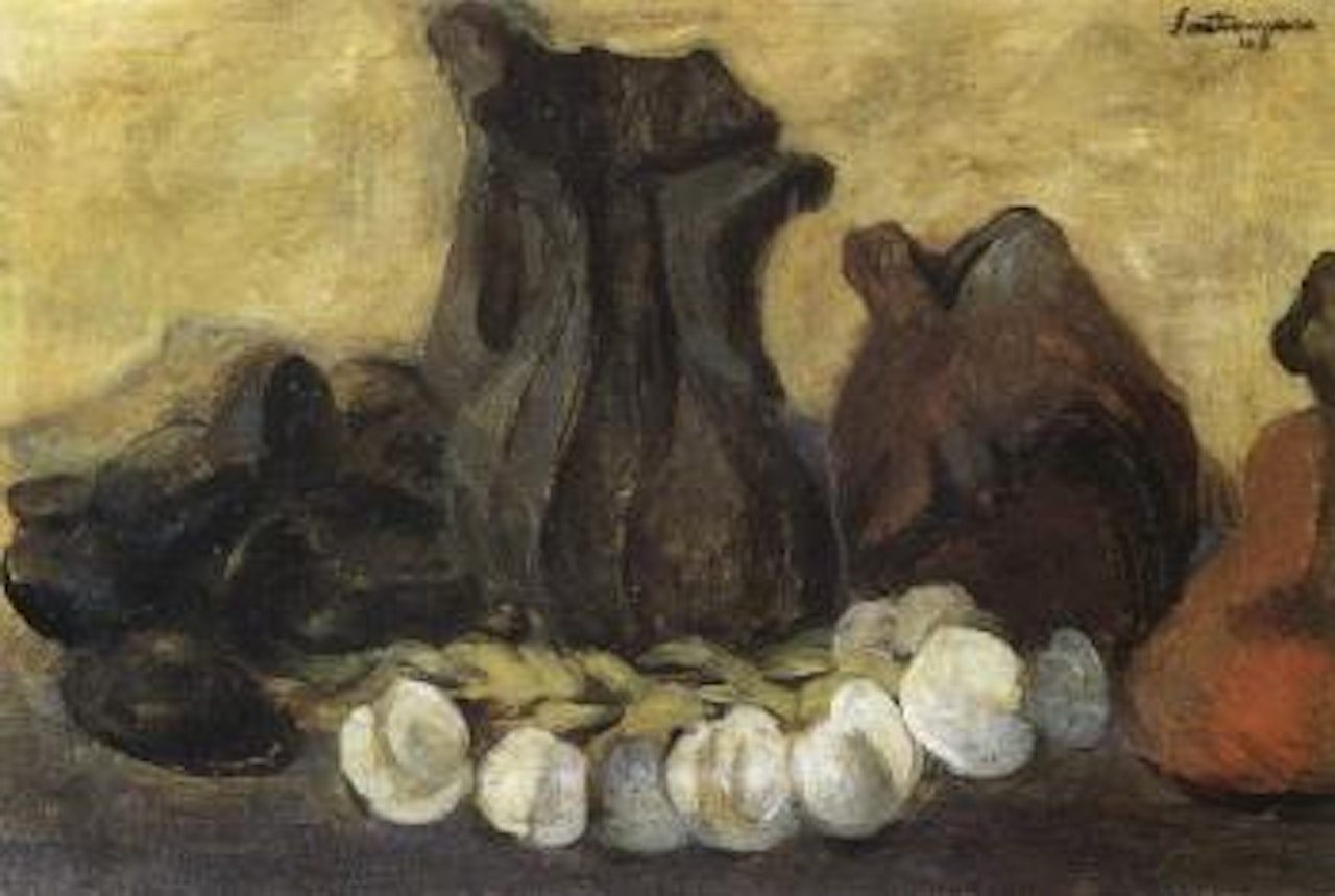 Still life by Giuseppe Santomaso