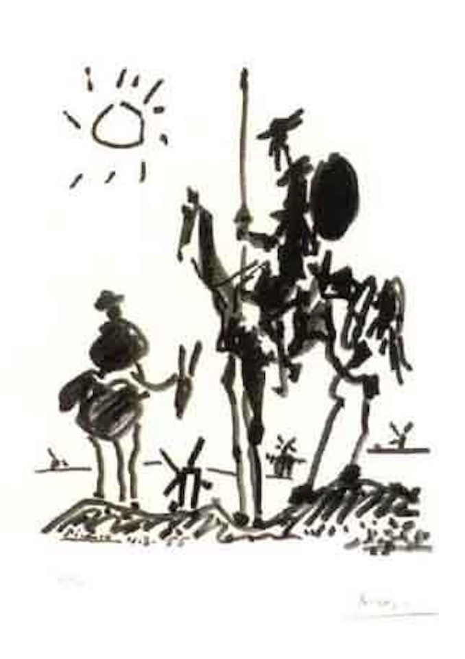 Don Quixote by Pablo Picasso