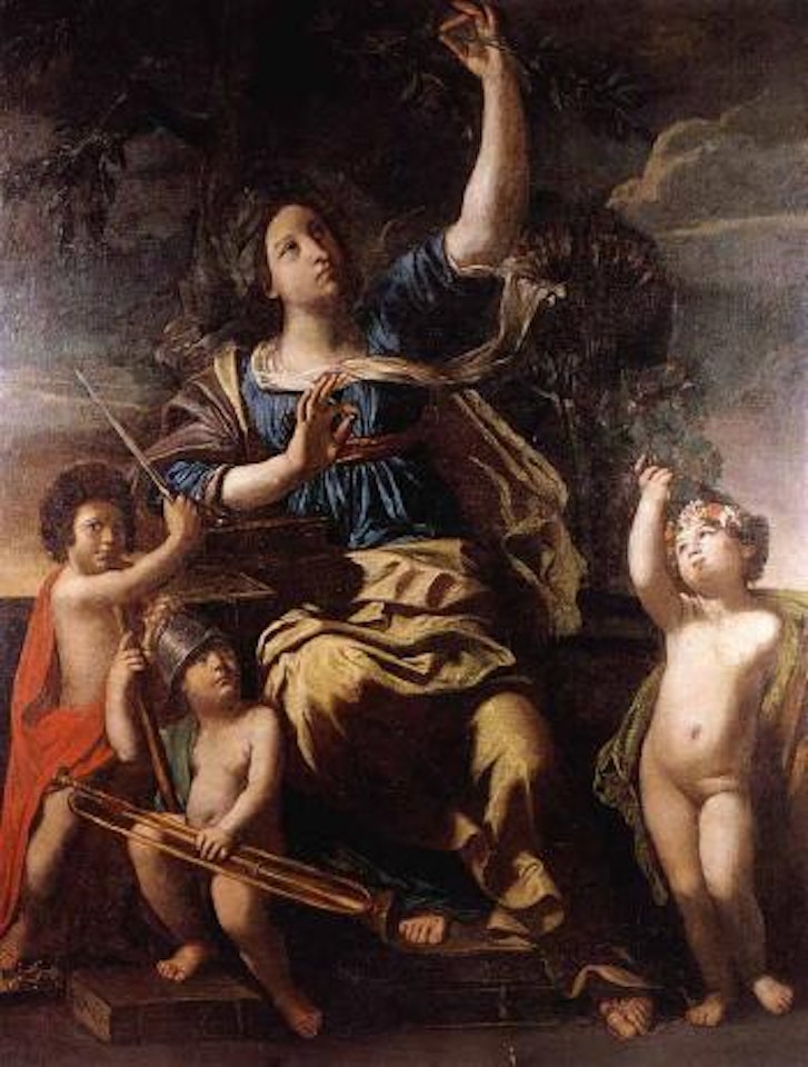 Allegory of peace by French School
