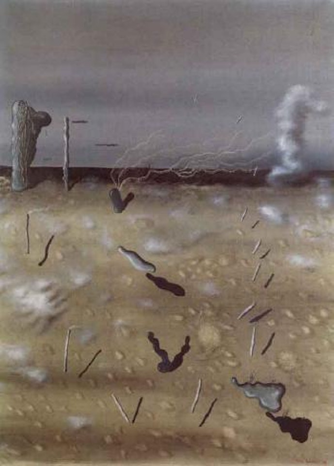 Paysage surrealiste by Yves Tanguy
