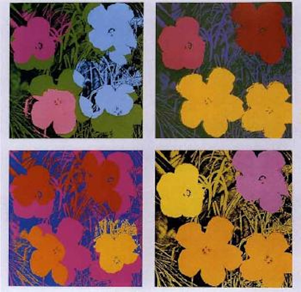 Flowers by Andy Warhol