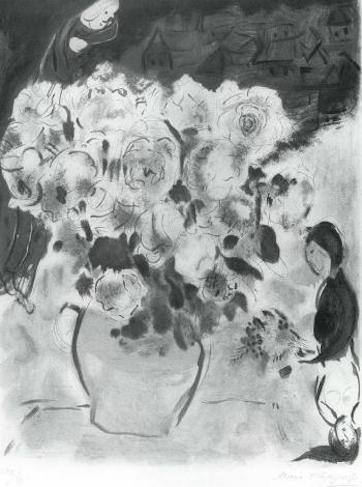 Le bouquet by Marc Chagall