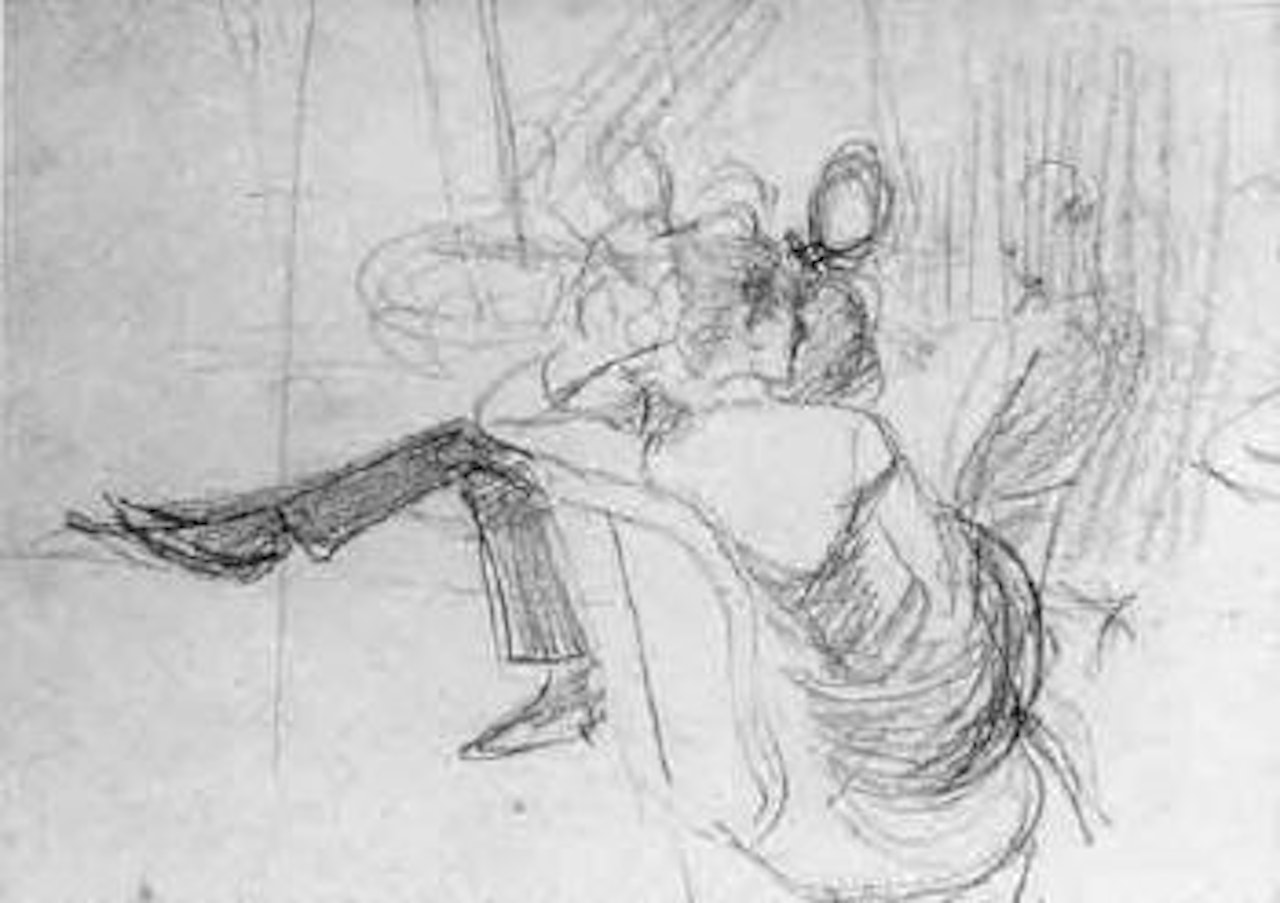 Un salon by Giovanni Boldini