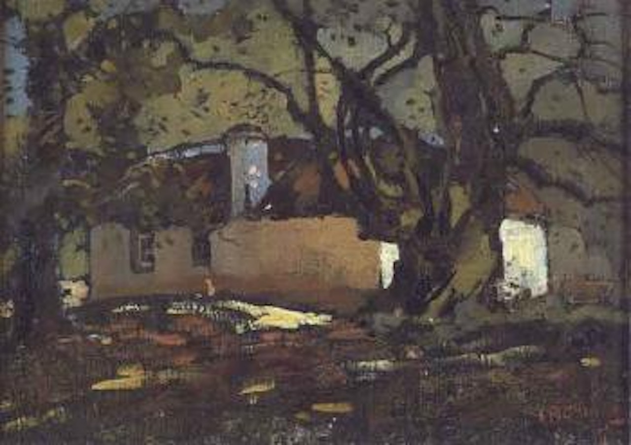 Old house and withered tree, Bishopscourt by Pieter Wenning