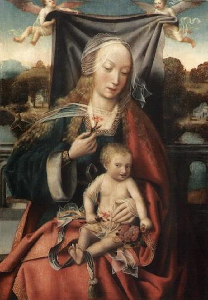 Madonna and Child by Master of Frankfurt