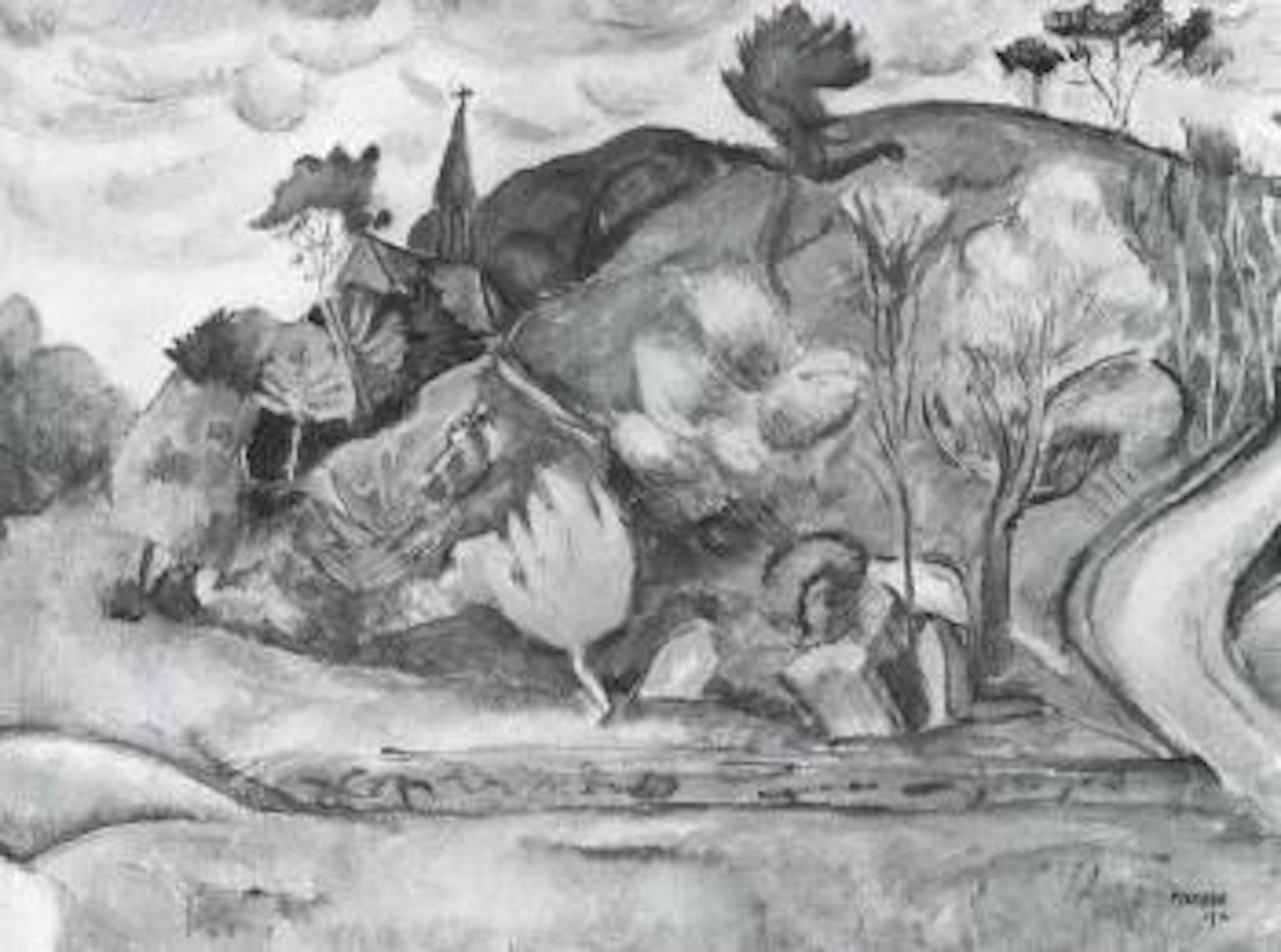 Breton landscape by Henri Hayden