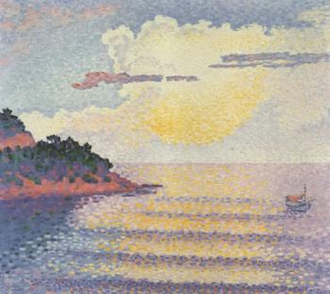Coucher de soleil sur la mer by Henri Edmond Cross