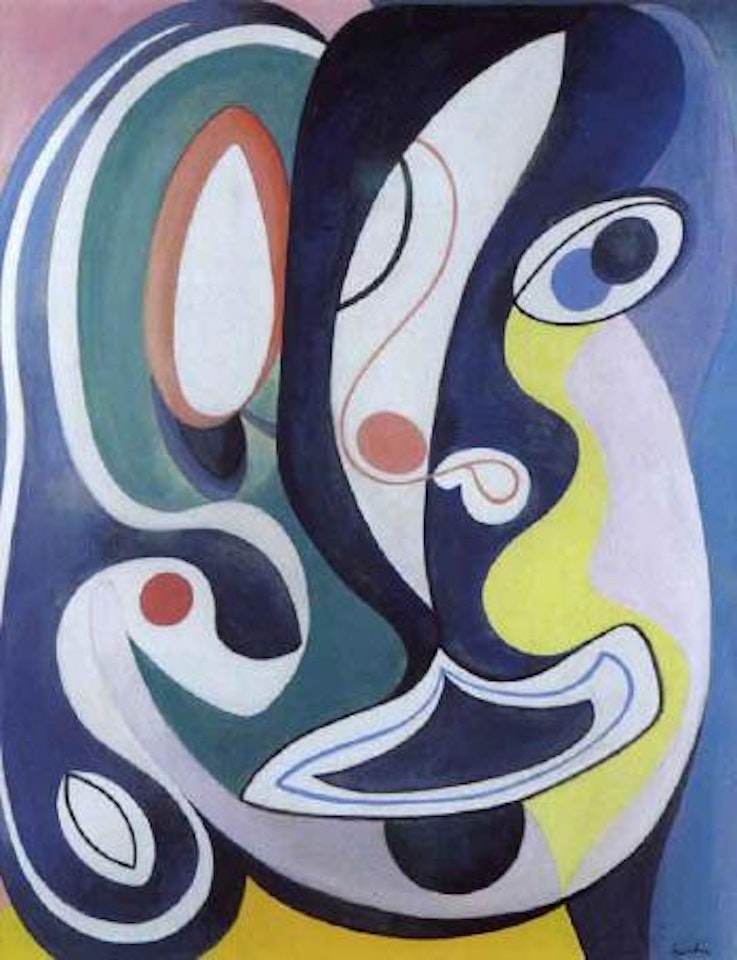 Composition by Auguste Herbin