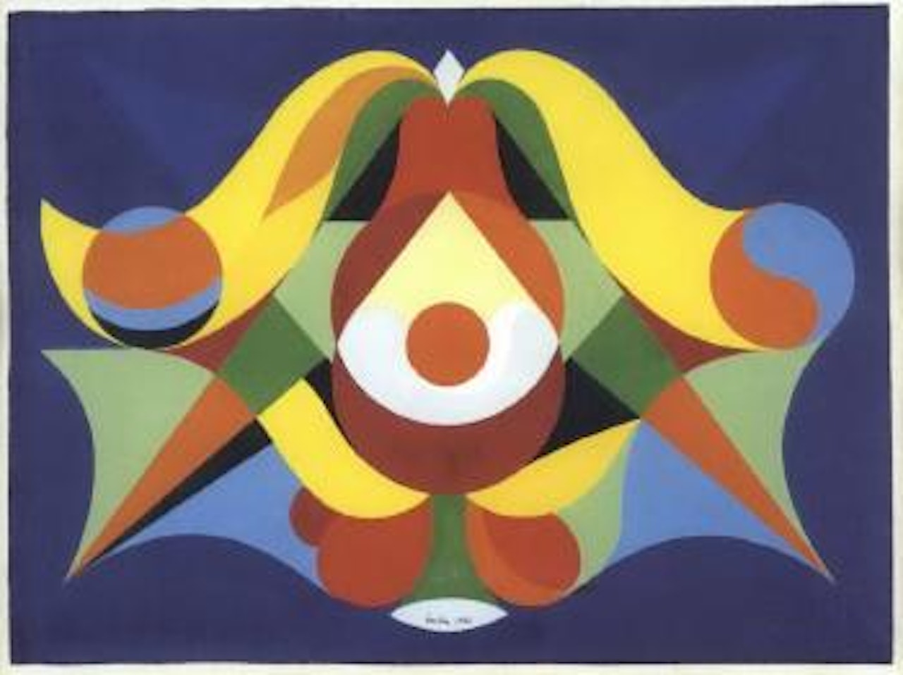 Composition by Auguste Herbin