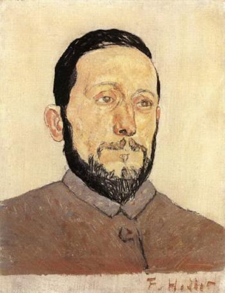 Portrait of Emile Bonifas by Ferdinand Hodler