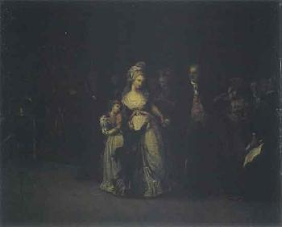 Seizing a noble during the Revolution by French School