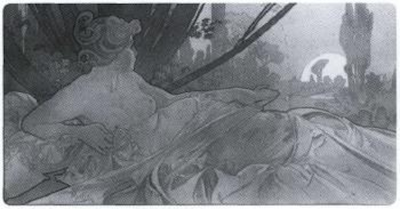 Aurore. Crepuscule by Alphonse Mucha