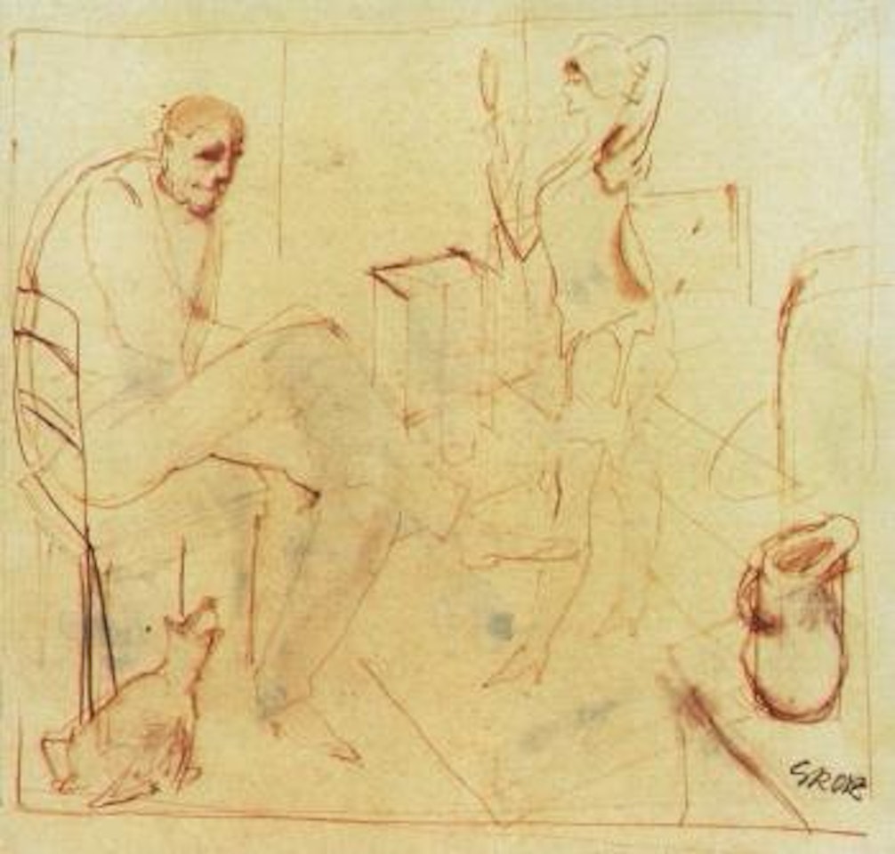 Brothel by George Grosz