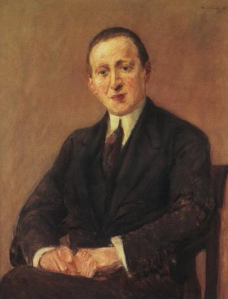 Portrait of David Leder by Max Liebermann