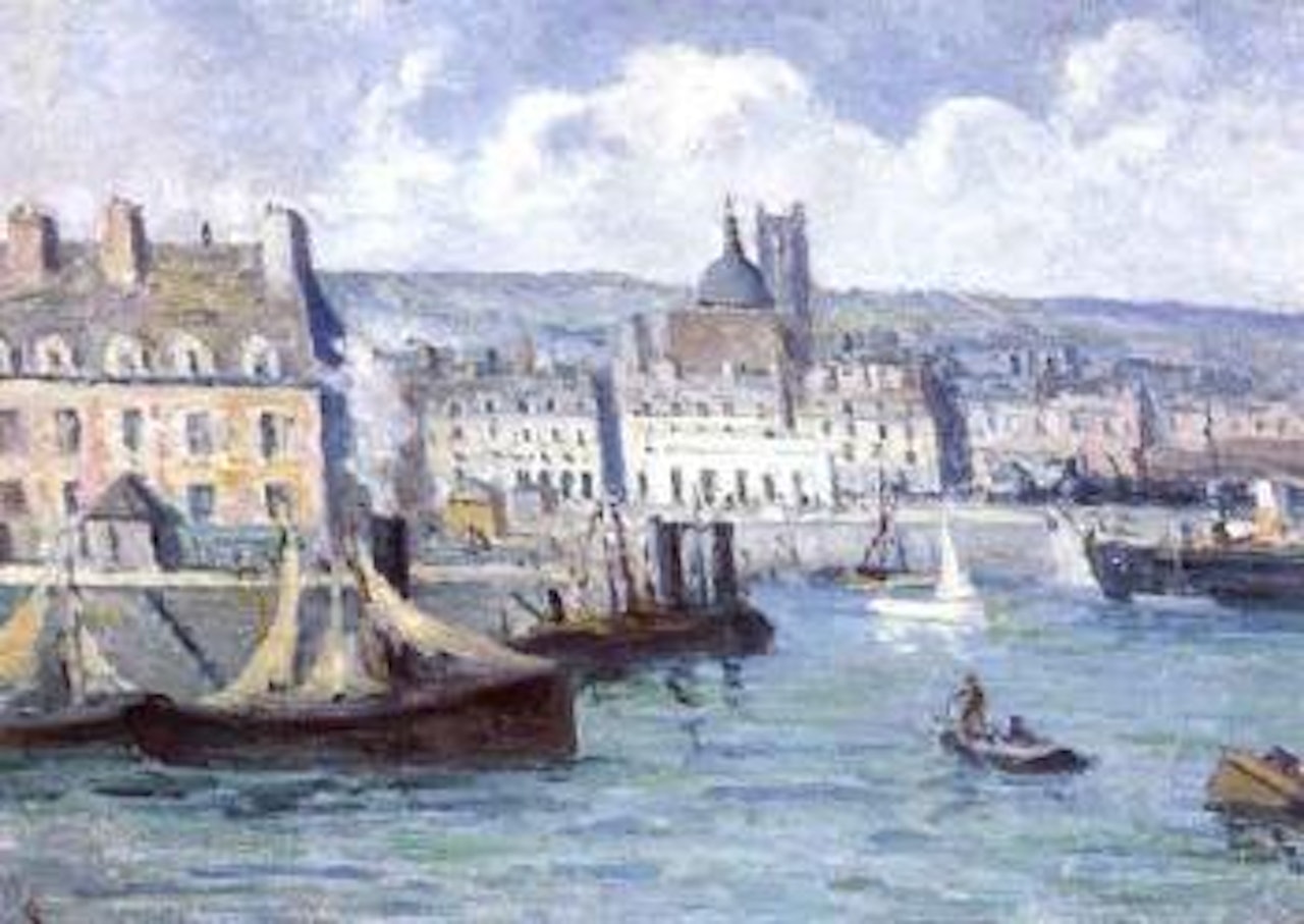 Dieppe, le port by Maximilien Luce