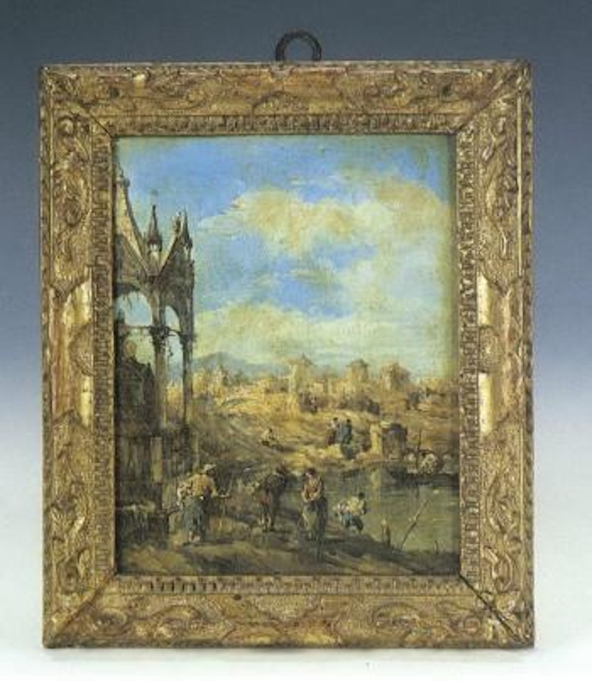 View of Venice by Venetian School