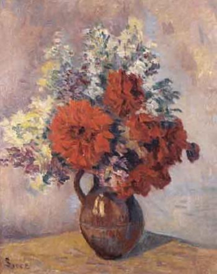 Vase de fleurs by Maximilien Luce