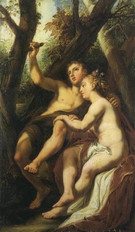 Diana and Endymion. Venus and Adonis by Flemish School