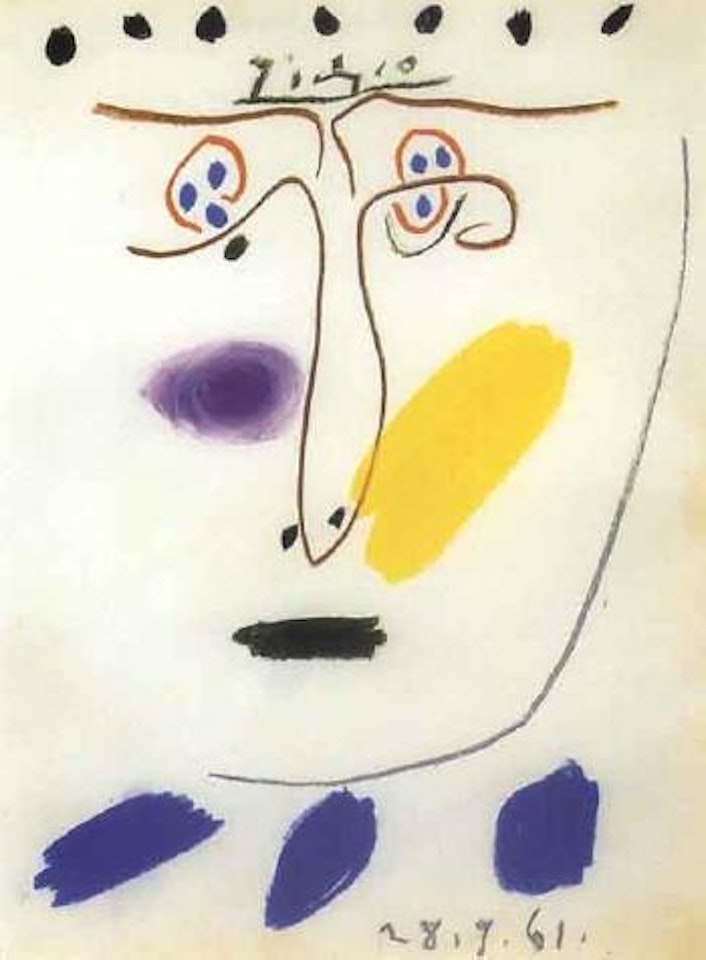 Visage by Pablo Picasso