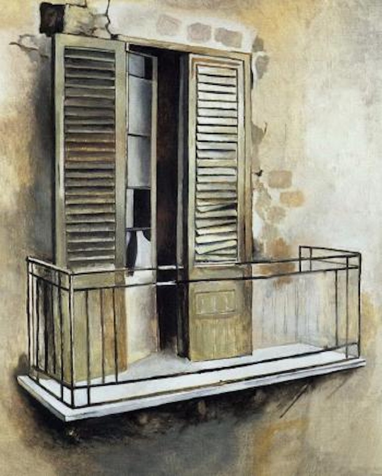 Balcony at Palermo by Renato Guttuso