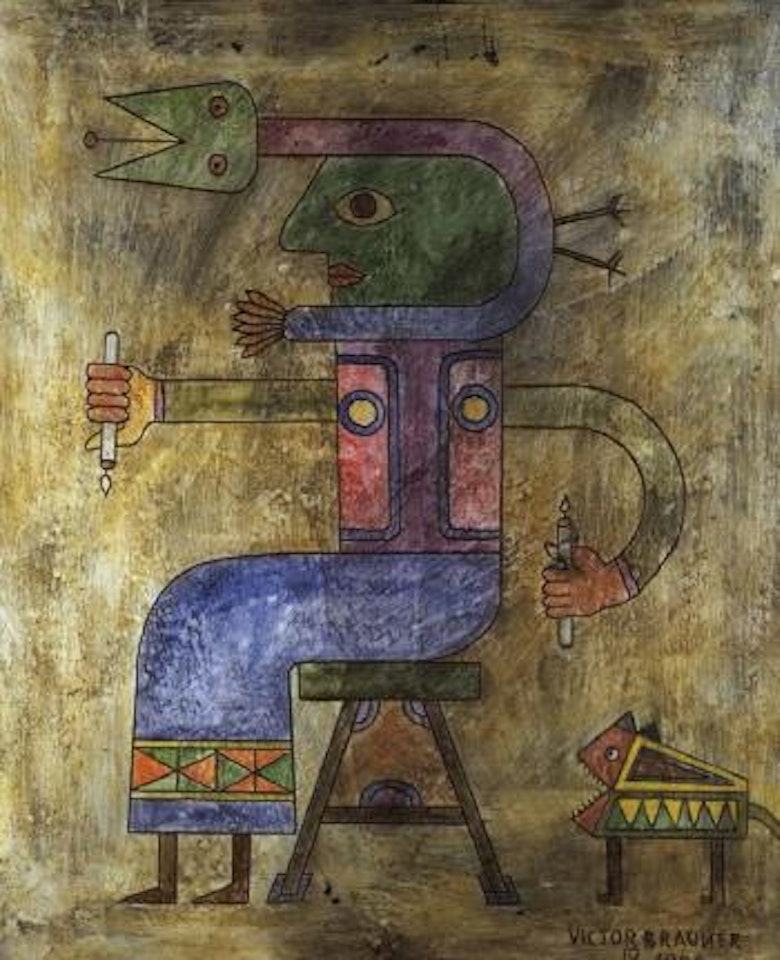 La memoire lumineuse by Victor Brauner