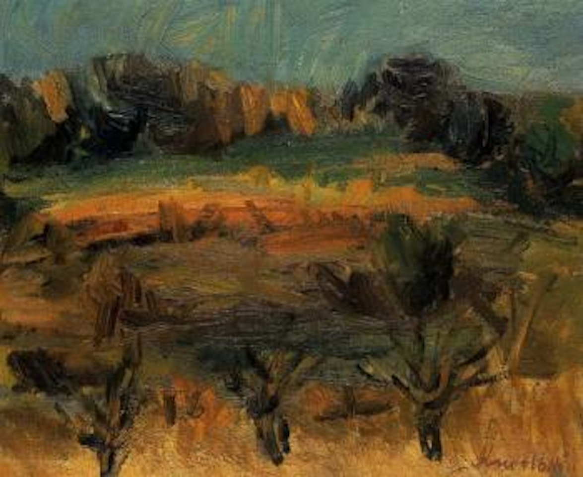 Landscape by Ennio Morlotti
