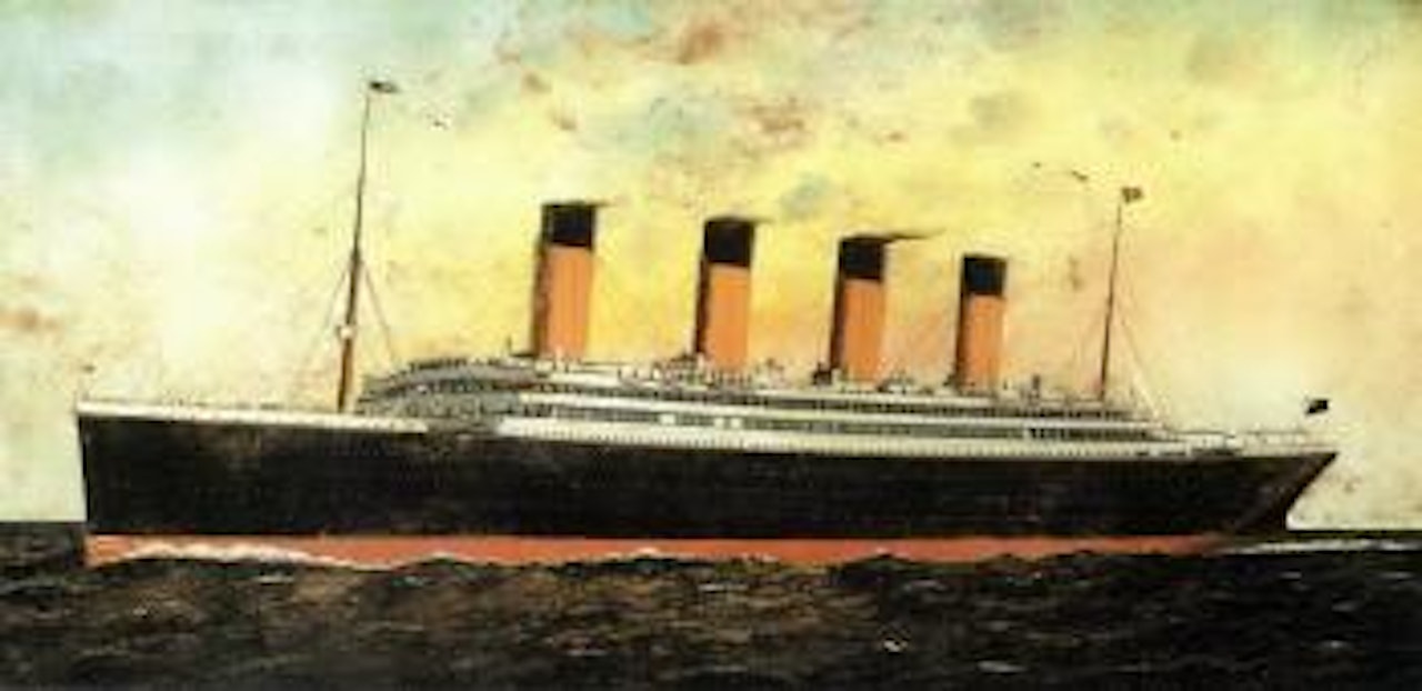 RMS Olympic by Antonio Jacobsen