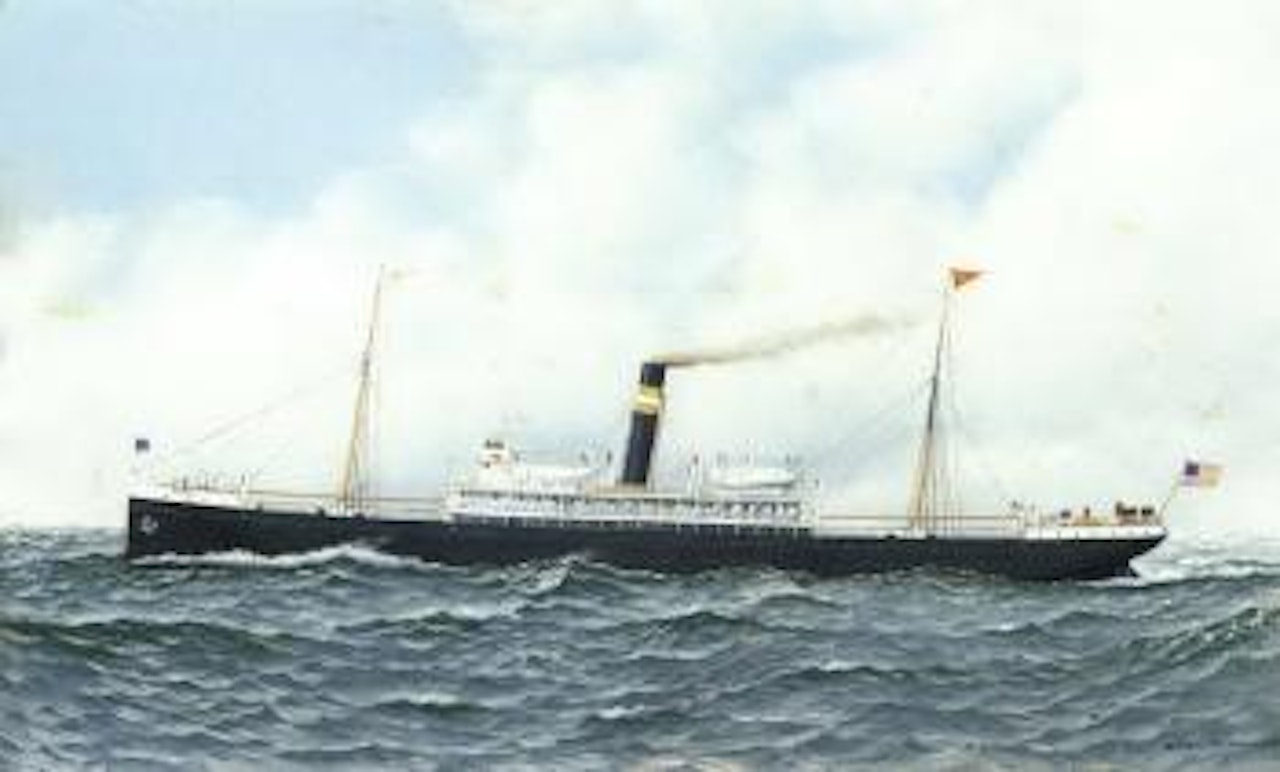 American Liner Ponce by Antonio Jacobsen
