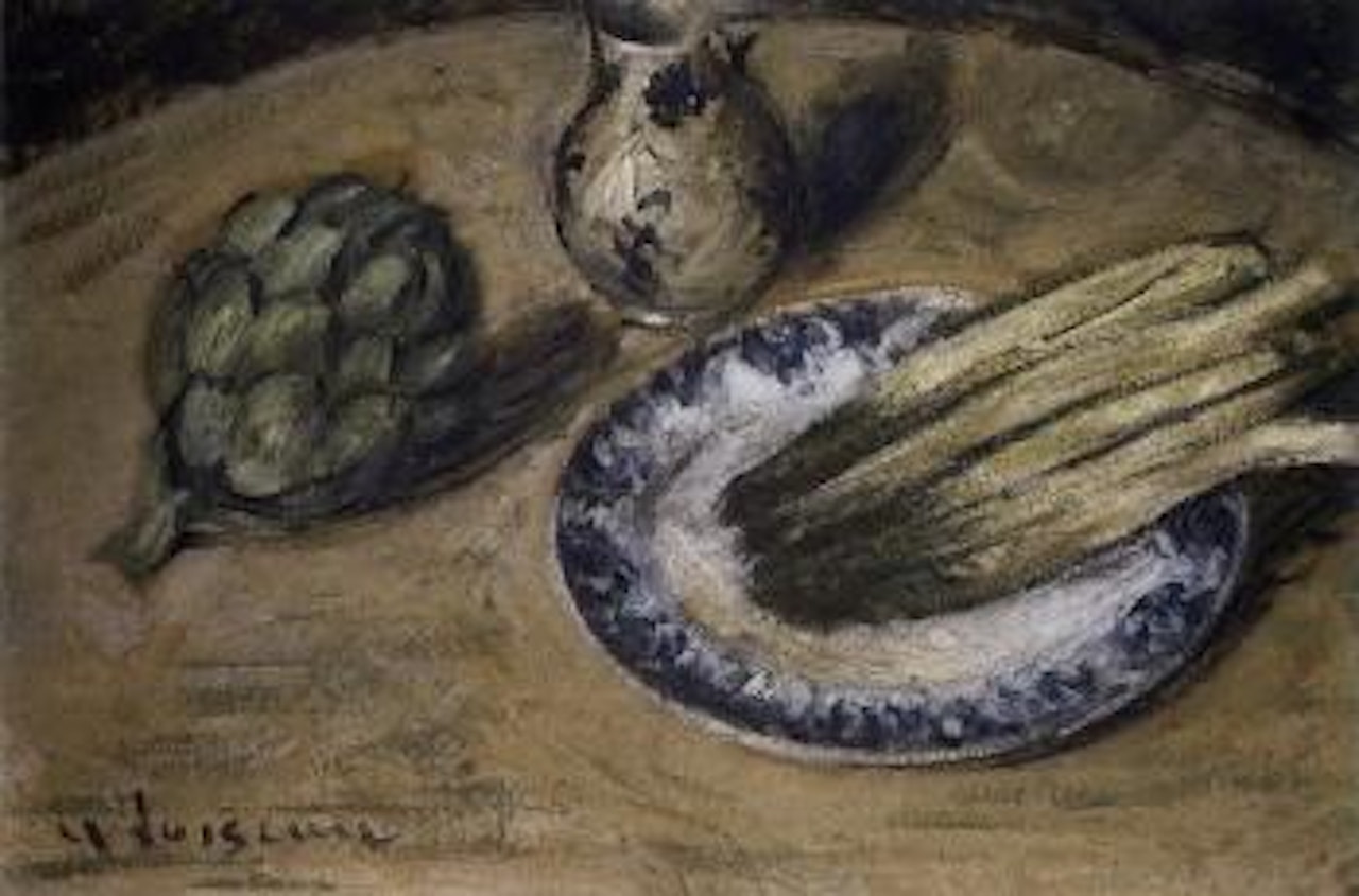 Nature morte aux asperges by Gustave Loiseau