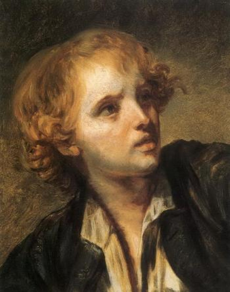 Portrait of a young boy by Jean-Baptiste Greuze