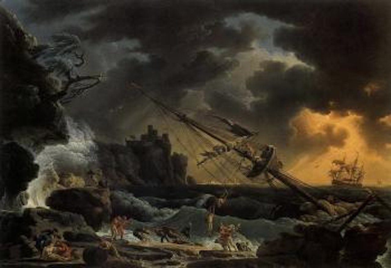 Tempest by Claude Joseph Vernet