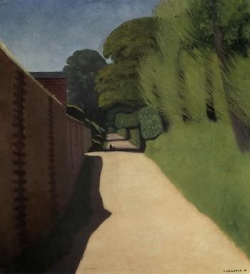 Sunlit path by Félix Vallotton