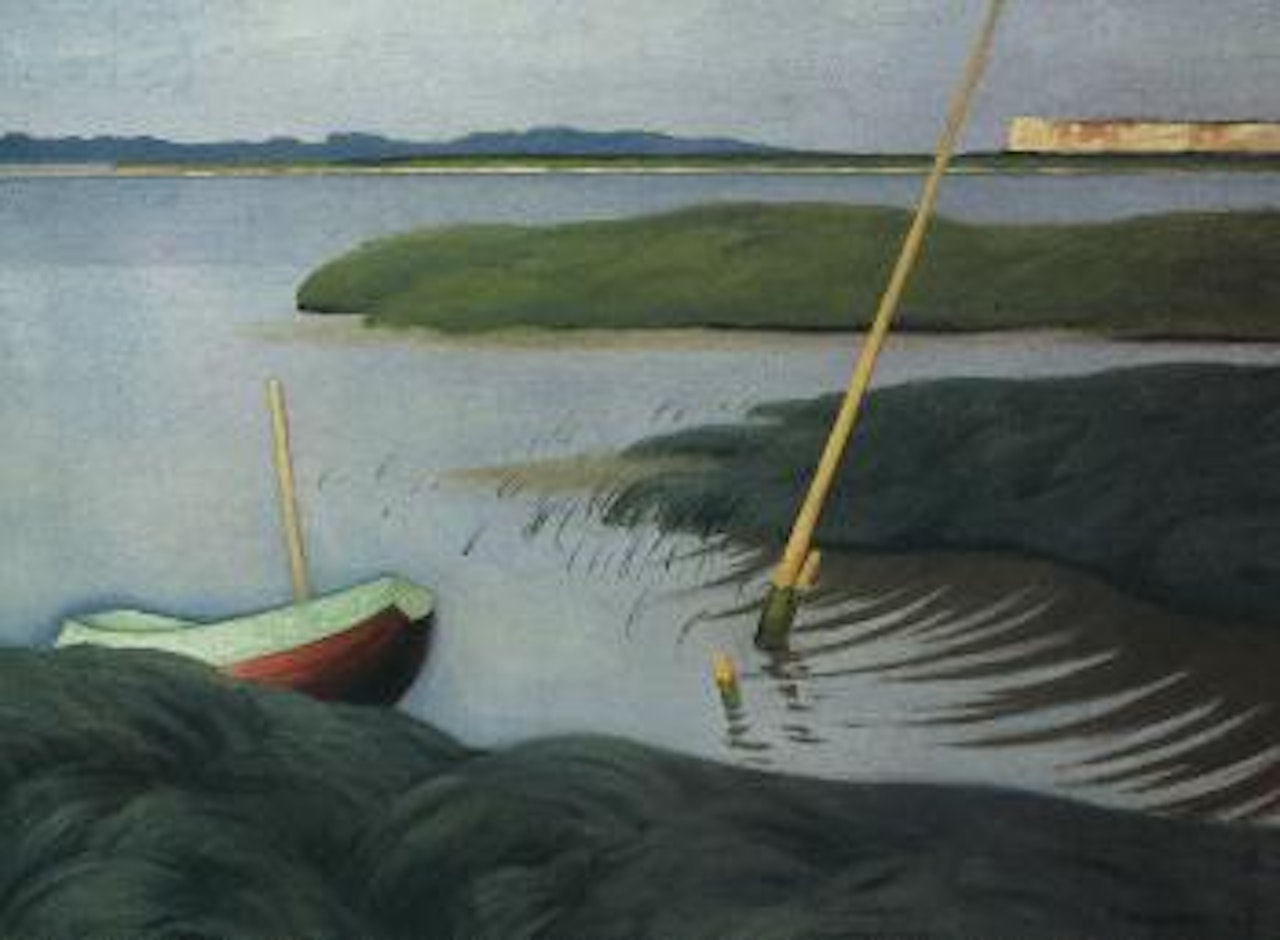 Bateau a Berville by Félix Vallotton