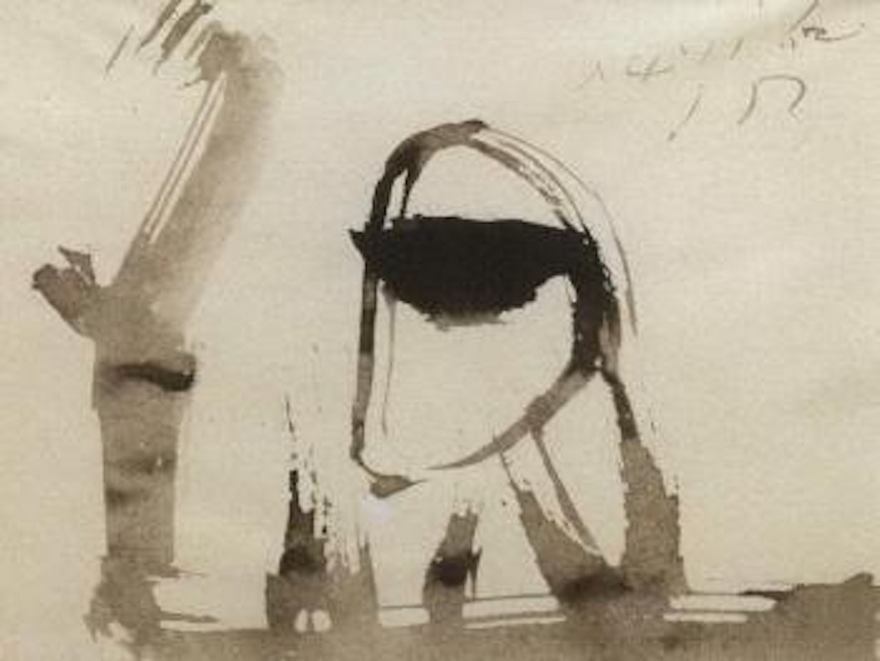 Composition by Julius Bissier