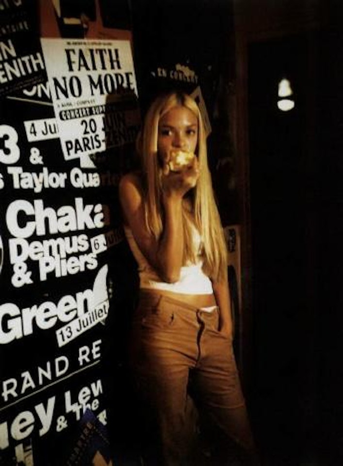 James apple backstage Jean Collona. Paris by Nan Goldin