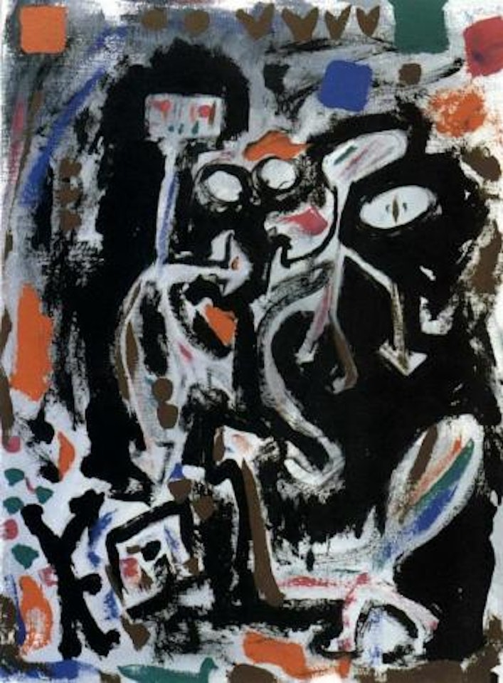 Libanon III by A.R. Penck