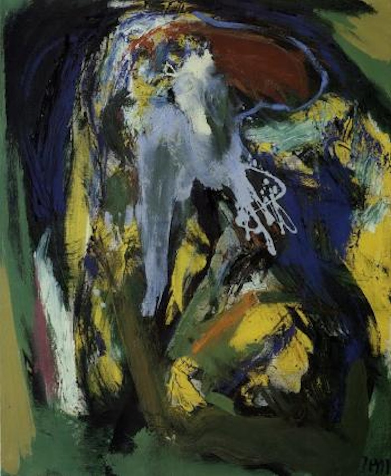 Jeune vieillard by Asger Jorn