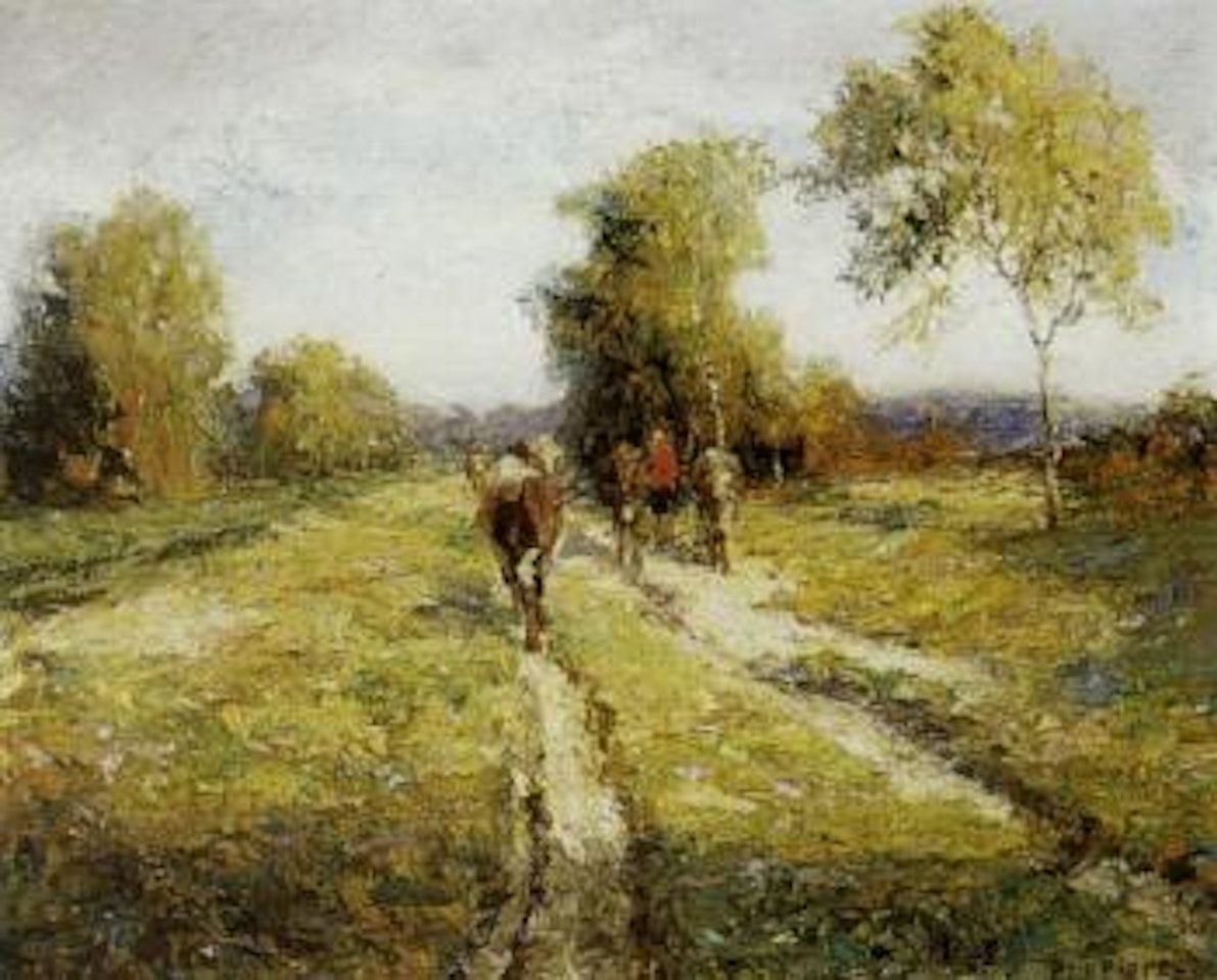Returning home by Otto Pippel