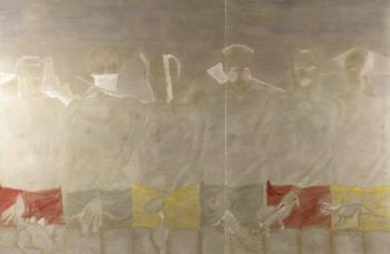 Men by Francesco Clemente